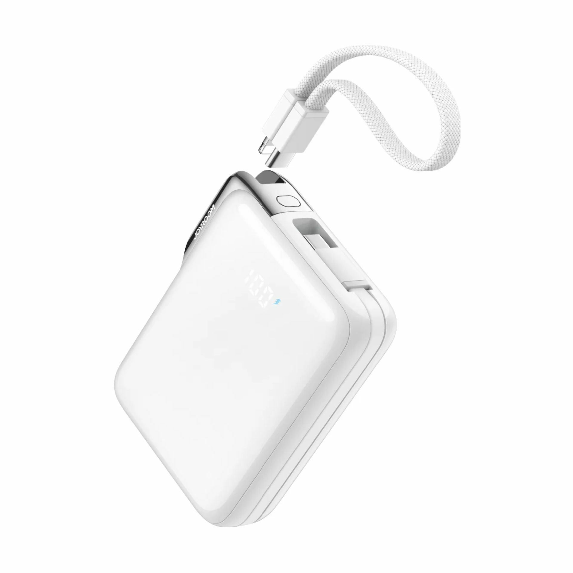 Joyroom prenosna baterija 10.000mAh 30W PowerBank Lightning TipC bela JR-PBF27 P