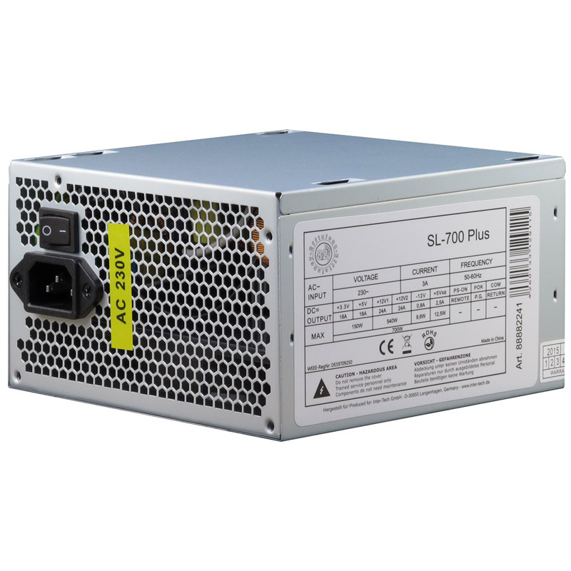 INTER-TECH SL-700 Plus 700W ATX napajalnik - slika 2