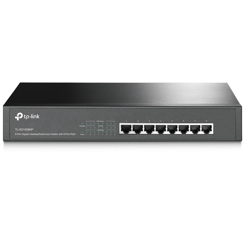 TP-LINK TL-SG1008MP 8-port gigabit PoE+ RJ45 mrežno stikalo switch