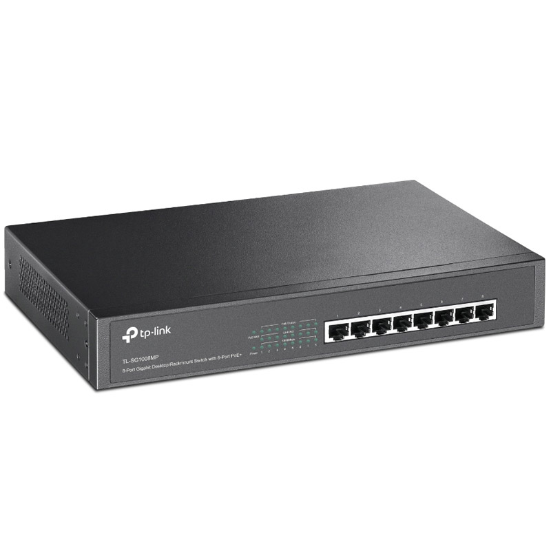 TP-LINK TL-SG1008MP 8-port gigabit PoE+ RJ45 mrežno stikalo switch - slika 2