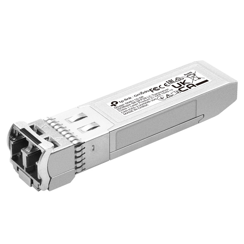 TP-LINK Omada SM6110-SR 25GBase-SR Multi-mode SFP+/SFP28 LC oddajnik MiniGBIC modul