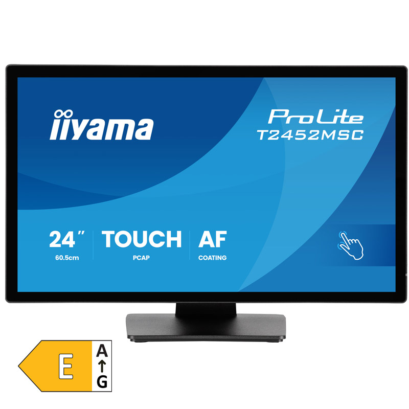 IIYAMA ProLite T2452MSC-B2 60,5cm (24") FHD IPS zvočniki PCAP na dotik informacijski / interaktivni monitor