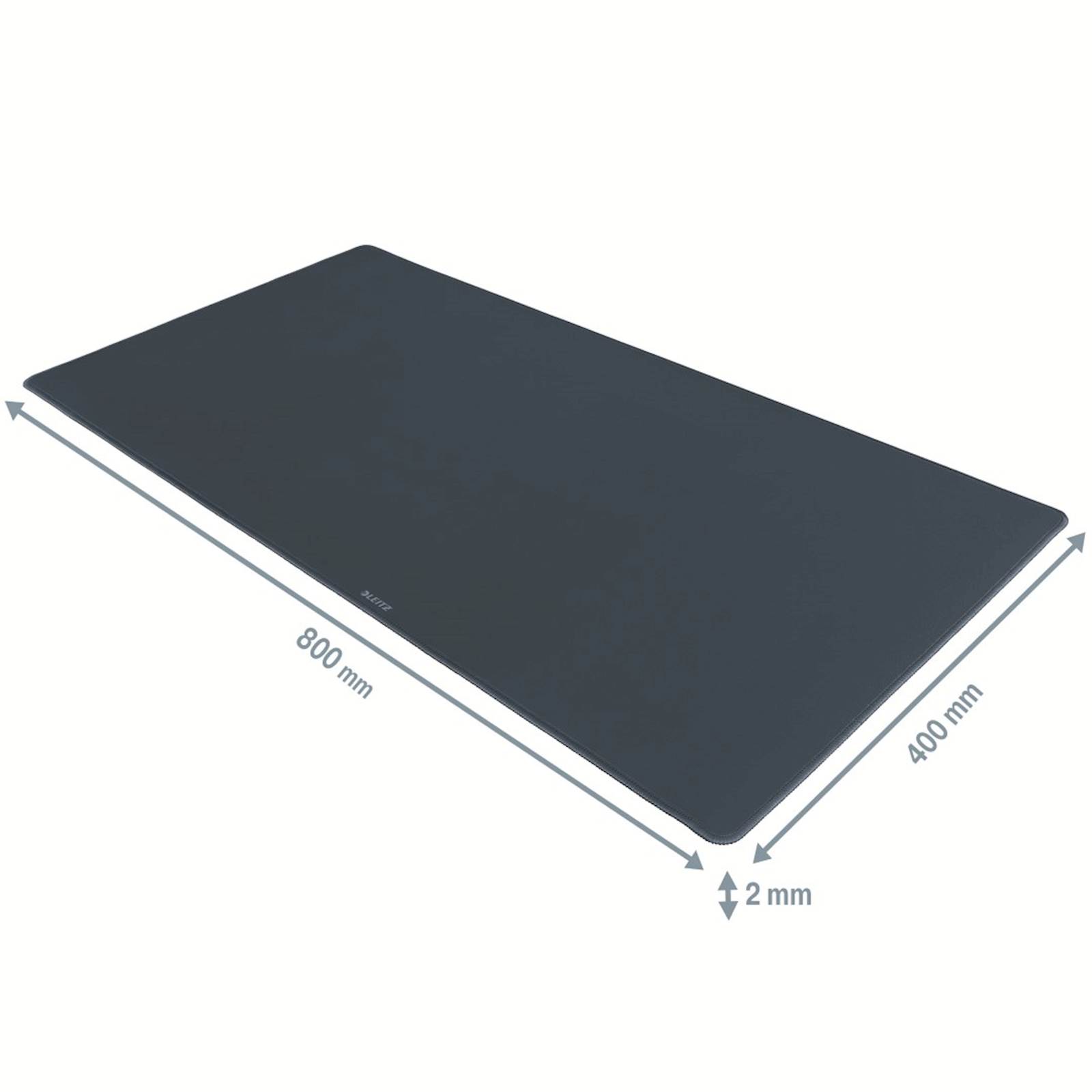 Leitz Cosy Desk Mat podloga, siva, 80 x 40 cm - slika 2