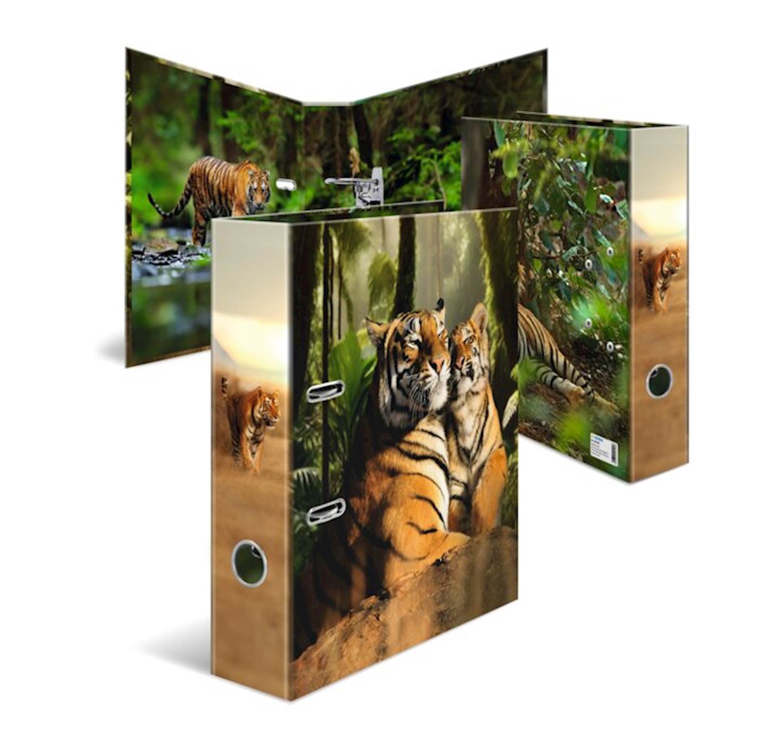 Herma registrator, A4, 70 mm, Favorite animals Tiger - slika 4
