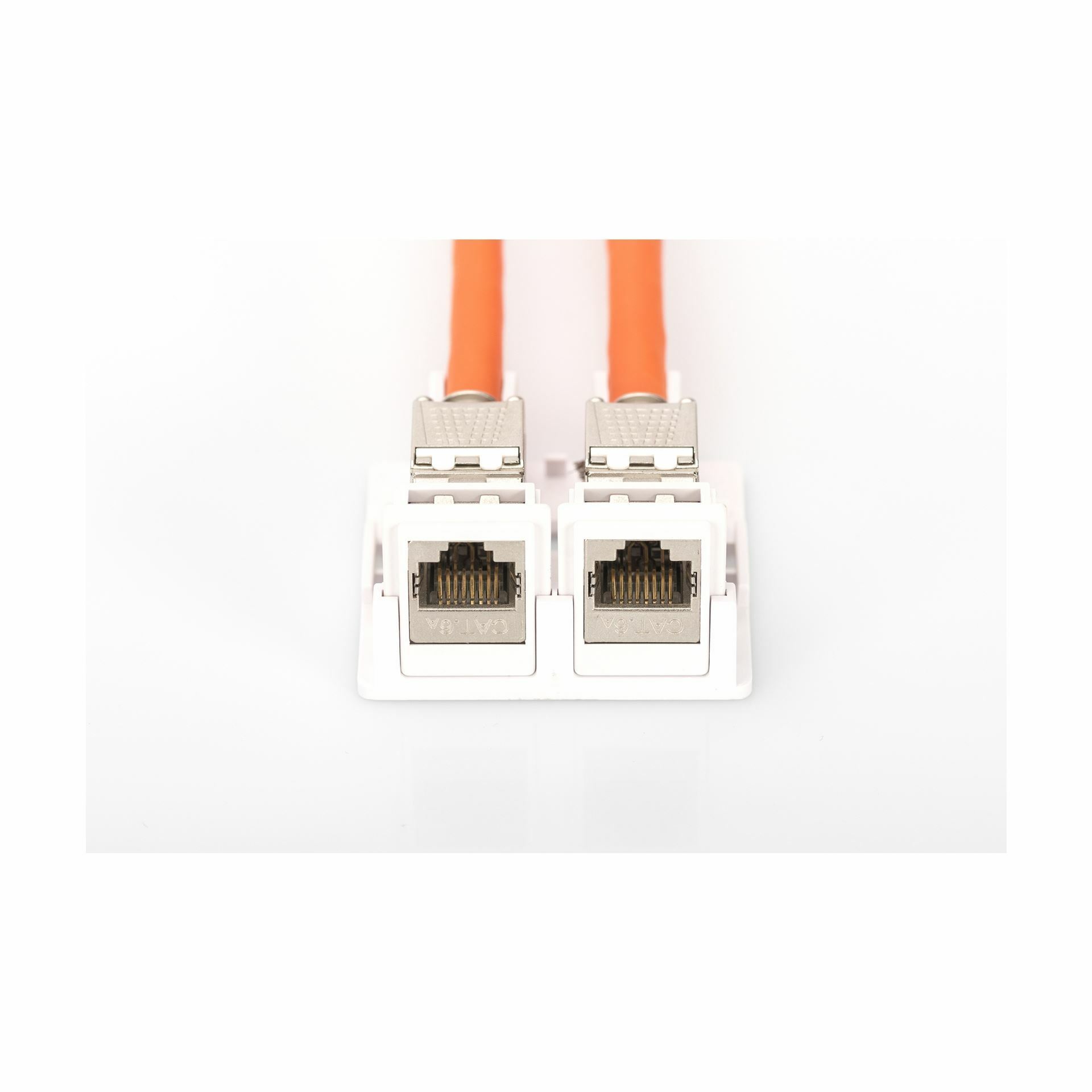 Digitus nadometna vtičnica 2x RJ45 mini AT-AG 302A-WH - slika 3