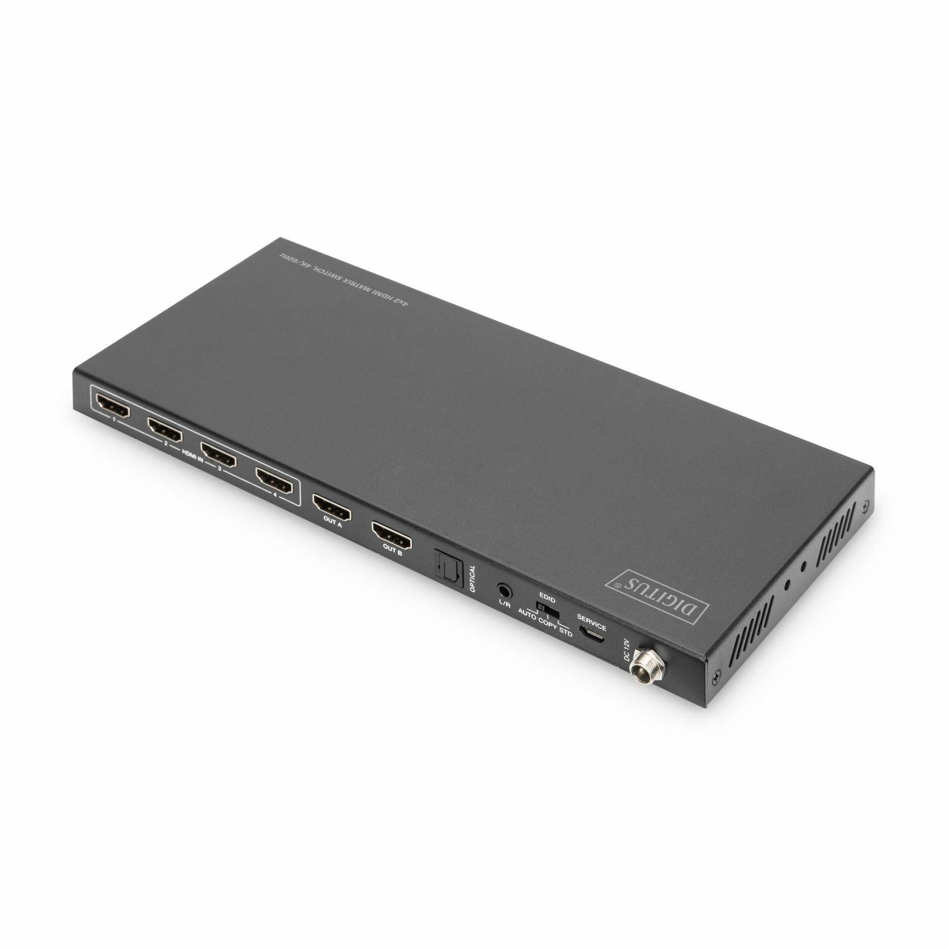 Digitus HDMI stikalo Matrix 4x2 4K 60Hz DS-55509