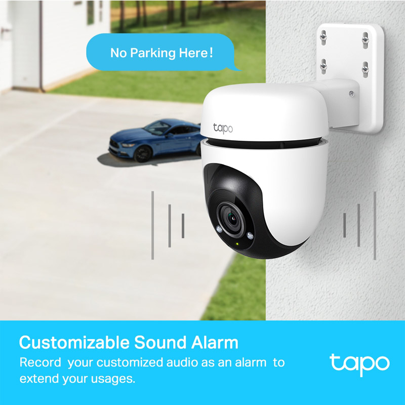 TP-LINK Tapo C500 FHD IP65 360° WiFi bela zunanja nadzorna kamera - slika 2