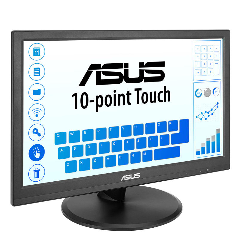 ASUS VT169HE 39,6 cm (15.6") FHD IPS HDMI/USB na dotik informacijski / interaktivni monitor - slika 2