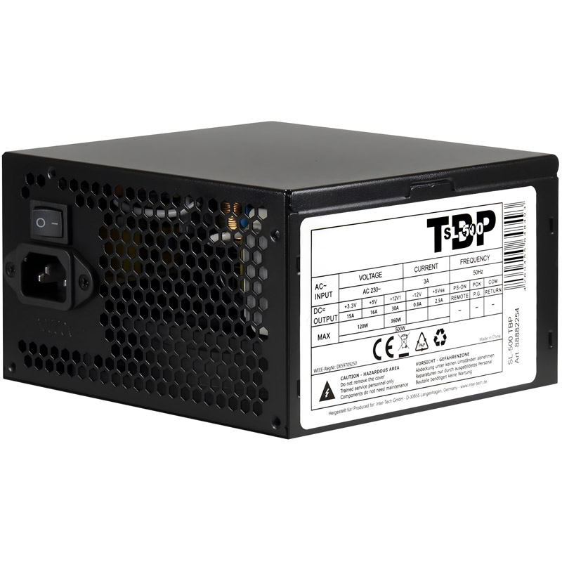 INTER-TECH SL-500 TBP 500W ATX napajalnik
