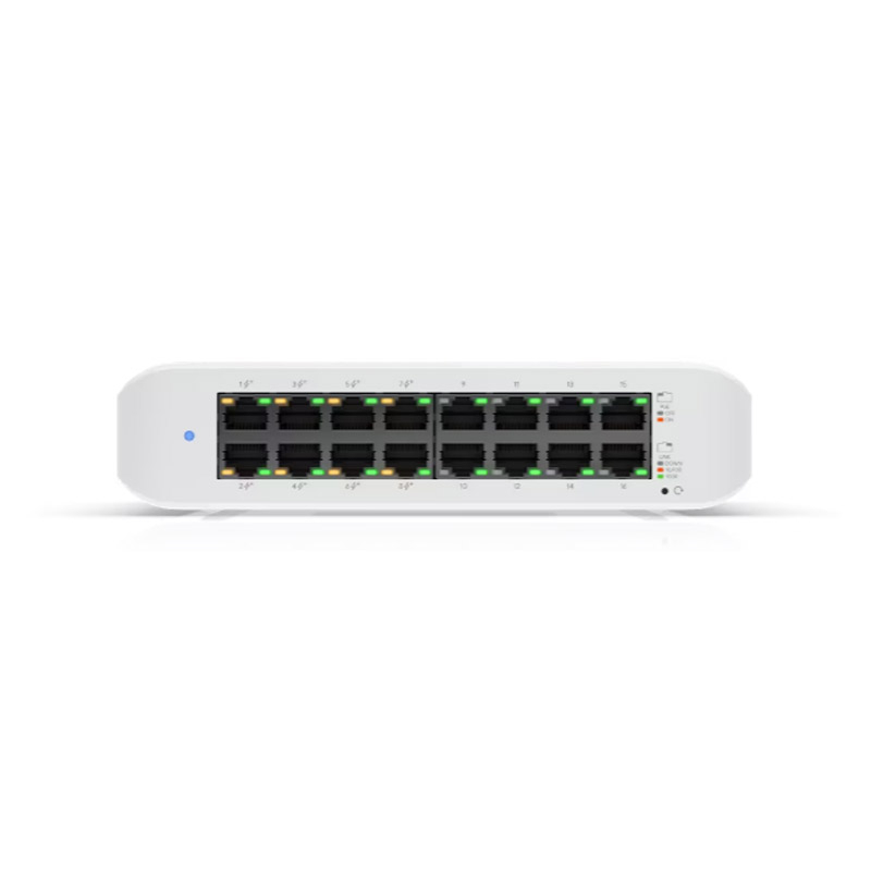 UBIQUITI UniFi Lite 16 PoE 16-port 8x Gigabit PoE+ RJ45 L2 managed mrežno stikalo switch