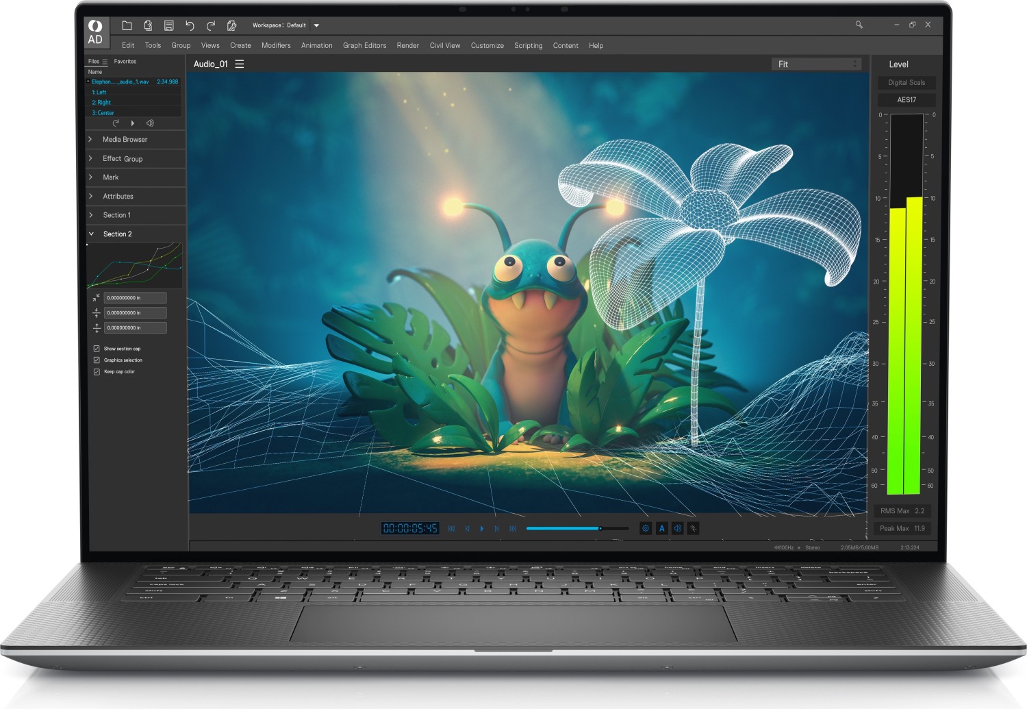 Prenosnik Dell Precision 5570 / i7 / RAM 32 GB / SSD Disk / 16,0″ WUXGA