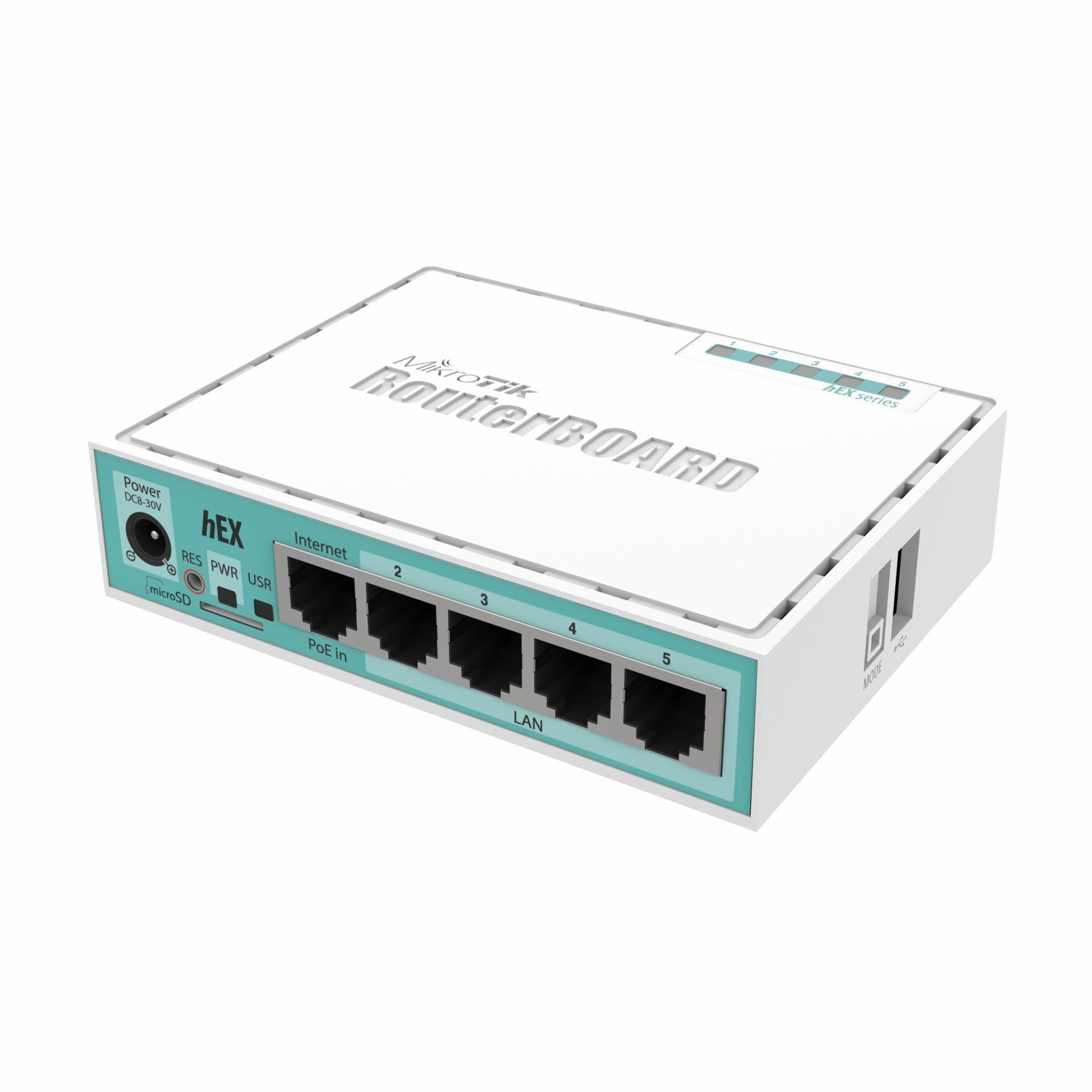 Mikrotik usmerjevalnik 5-port Giga hEX RB750Gr3 - slika 2