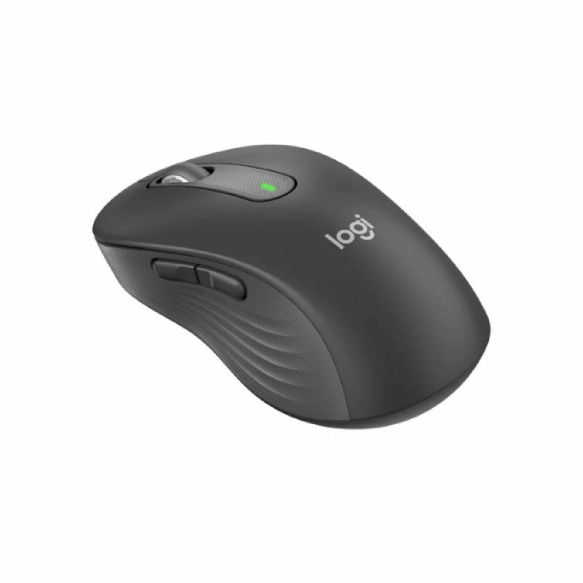 Logitech miška M650 Signature velikost M brezžična Bluetooth grafitna 910-006253 - slika 3