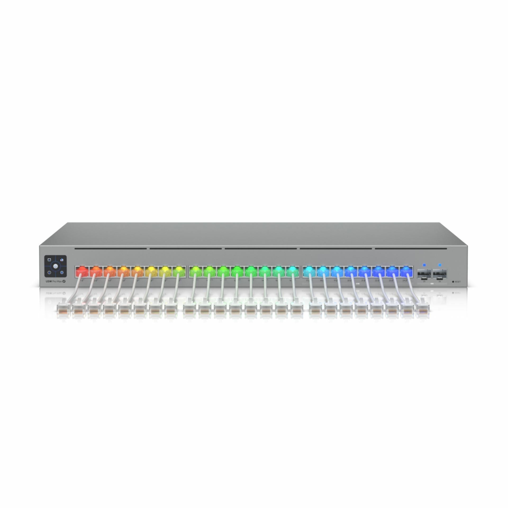 Ubiquiti patch UTP CAT.6 0,15m bel Etherlighting UniFi set/24kos - slika 3