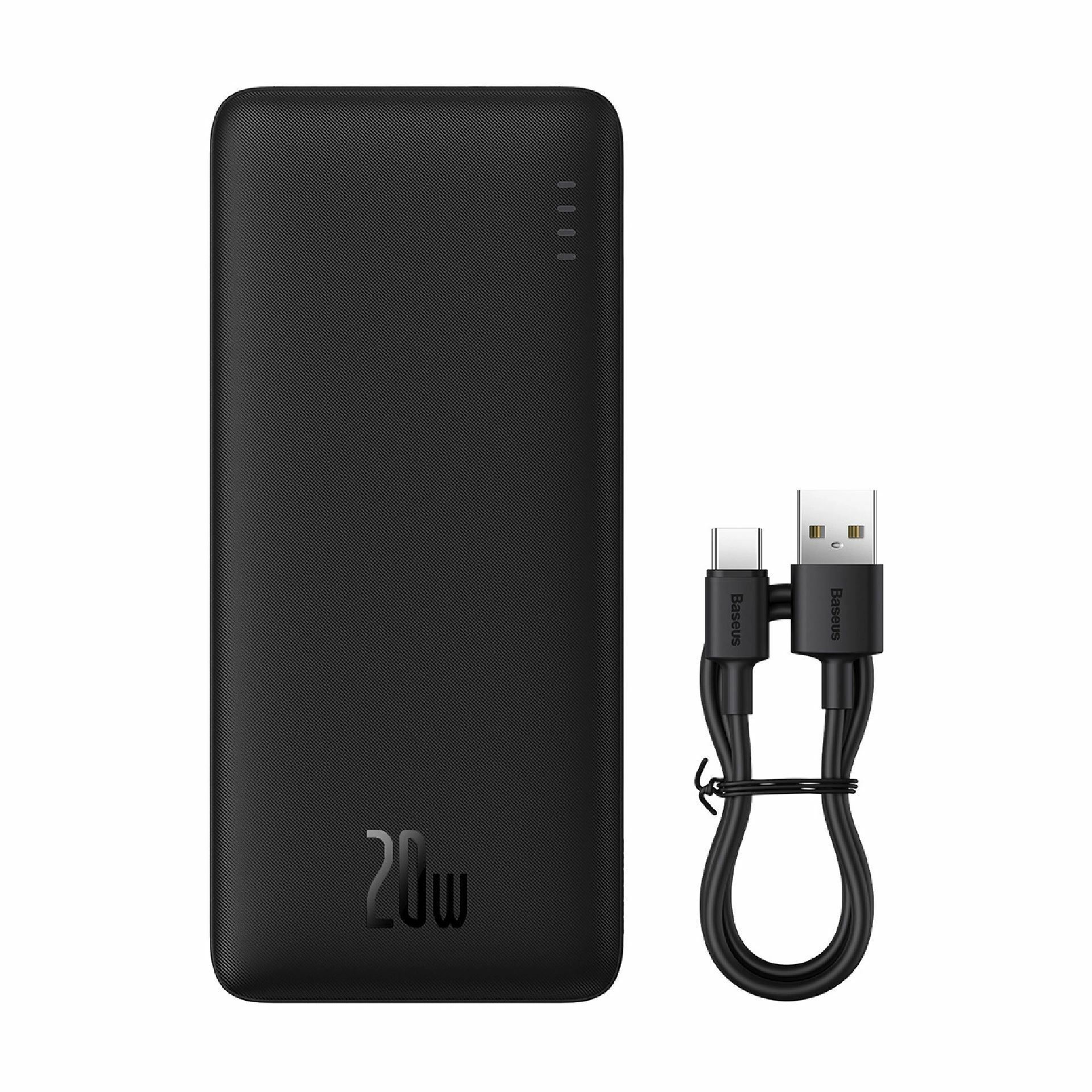 Baseus prenosna baterija 20.000mAh 20W PowerBank Airpow črna P10022804113-00