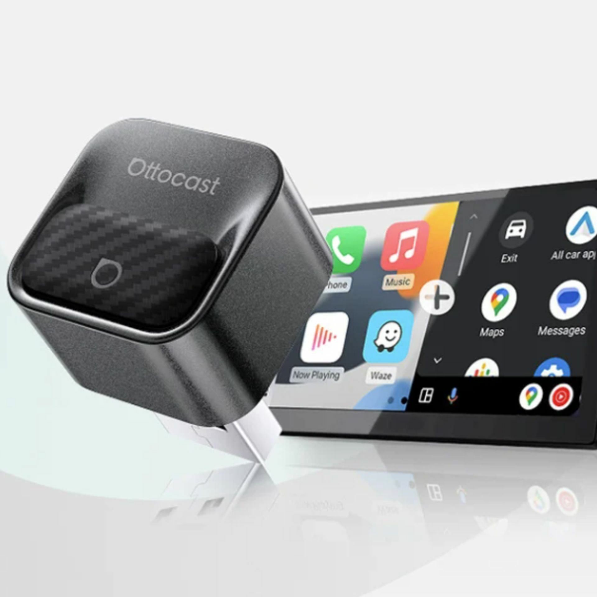 Ottocast brezžični adapter za CarPlay / Android Auto CA525-T3 - slika 2