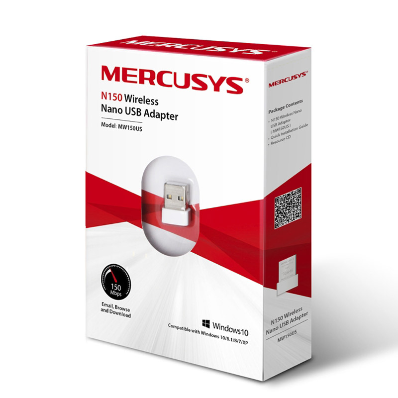 MERCUSYS MW150US N150 Nano USB brezžični mrežni adapter - slika 2