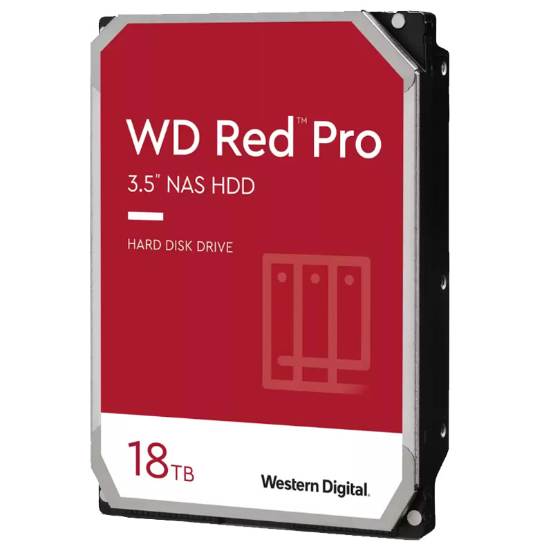 WD Red Pro 18TB 3,5" SATA3 512MB 7200rpm NAS trdi disk WD181KFGX