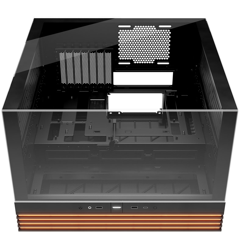 BE QUIET! LIGHT BASE 600 DX (BGW65) RGB midi-ATX okno črno ohišje - slika 2
