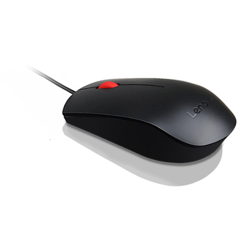 LENOVO Essential USB žična optična črna miška 4Y50R20863 - slika 2