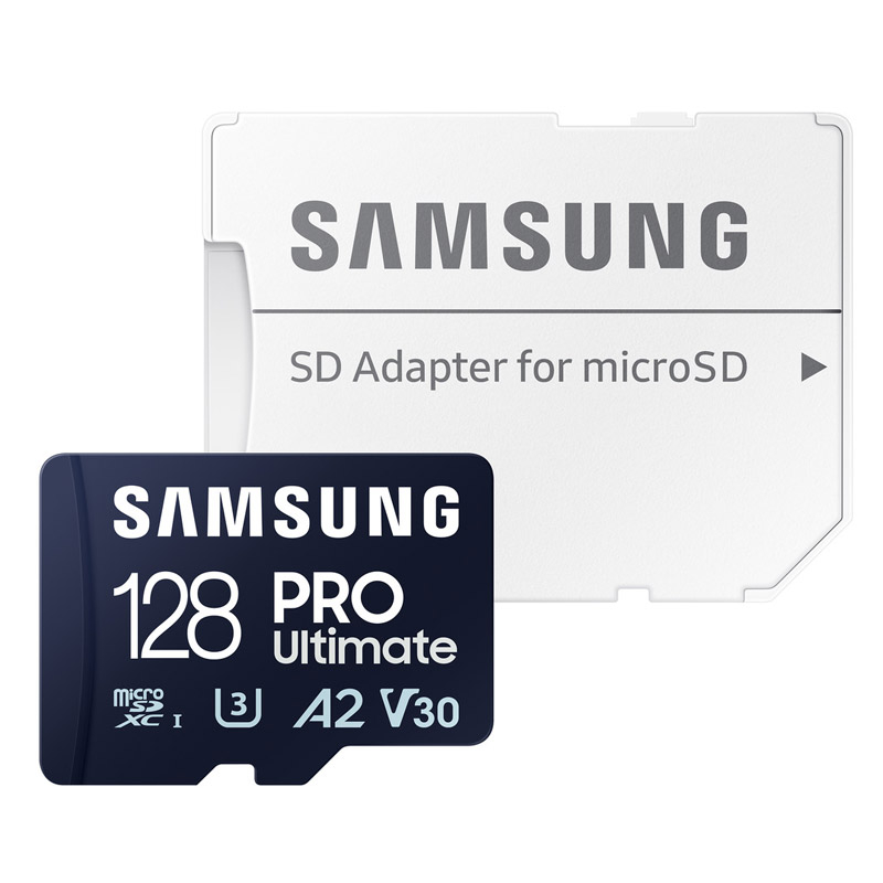 SAMSUNG PRO Ultimate microSDXC 128GB Class 10 UHS-I U3 V30 A2 4K UHD spominska kartica MB-MY128SA - slika 2