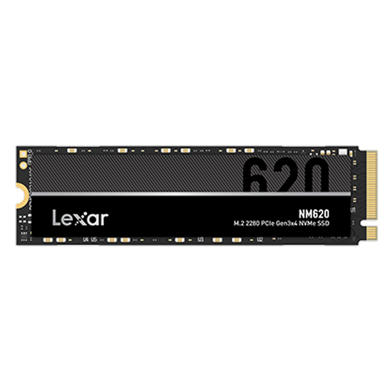 LEXAR NM620 512GB M.2 2280 PCIe 3.0 NVMe SSD LNM620X512G-RNNNG