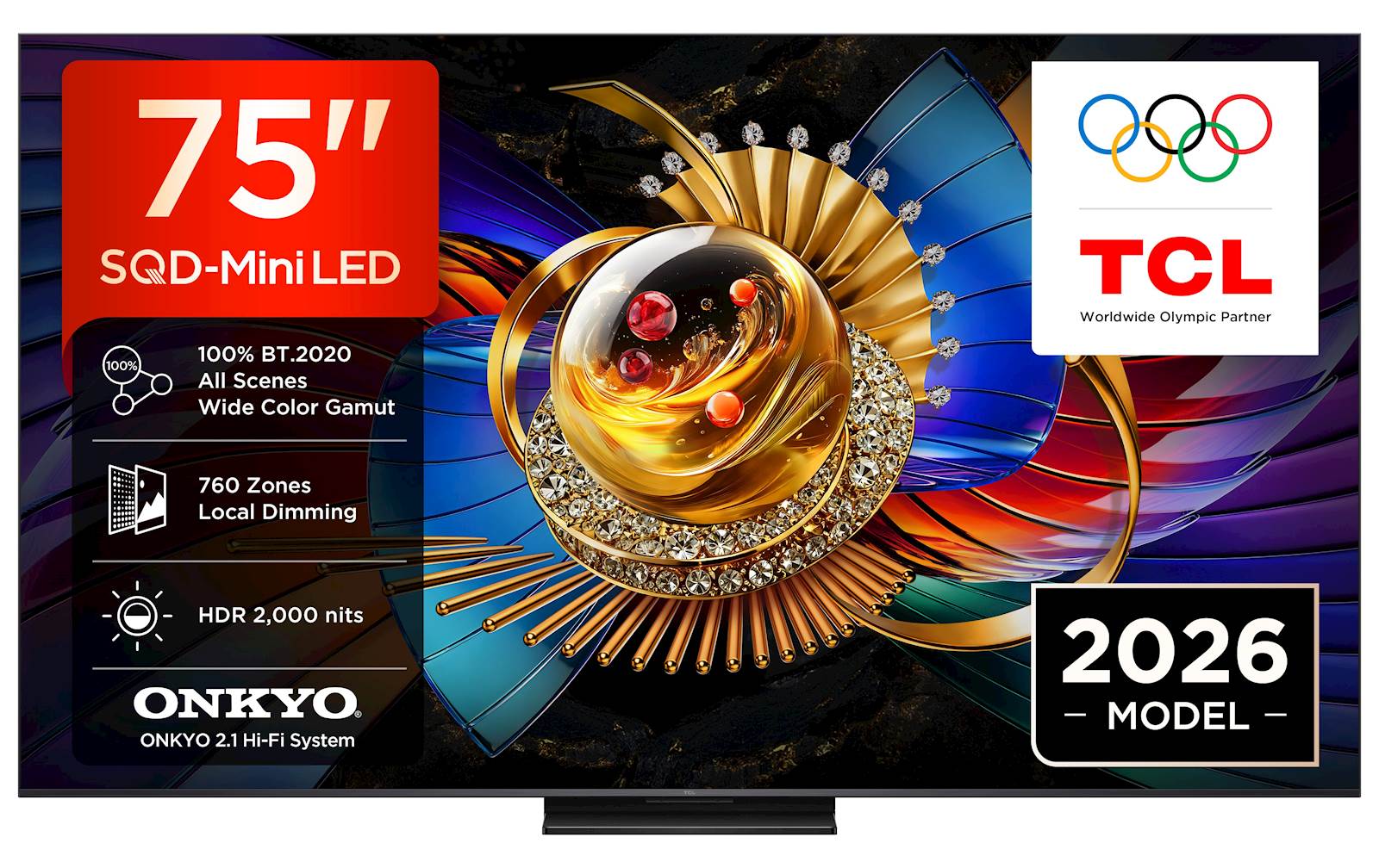 TCL 75 Premium SQD-Mini LED TV 75Q7D Pro