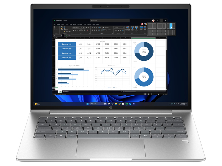 Prenosnik HP ProBook 4 G1ah 14 | R5 220 | W11P / Ryzen 5 / RAM 16 GB / SSD Disk / 14,0″ WUXGA