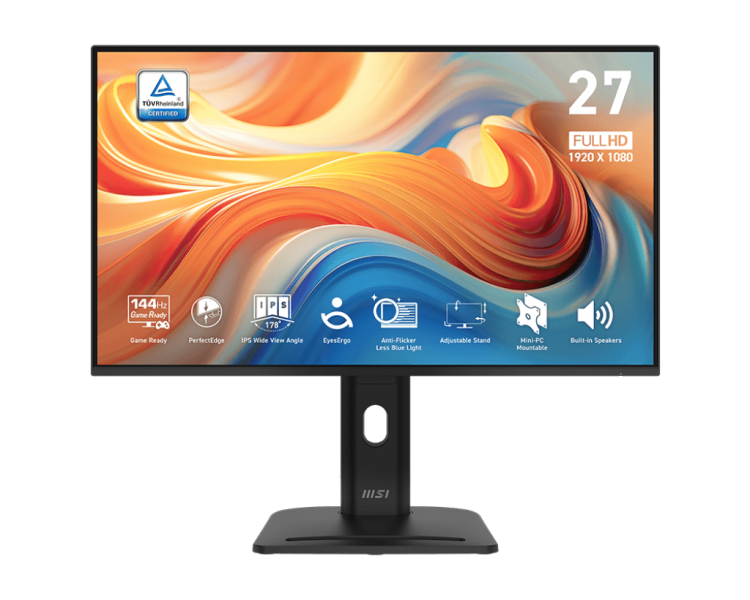 Zaslon MSI PRO MP275PG E14 / 27" / FHD / IPS / 144Hz / 1ms (MPRT) / črn