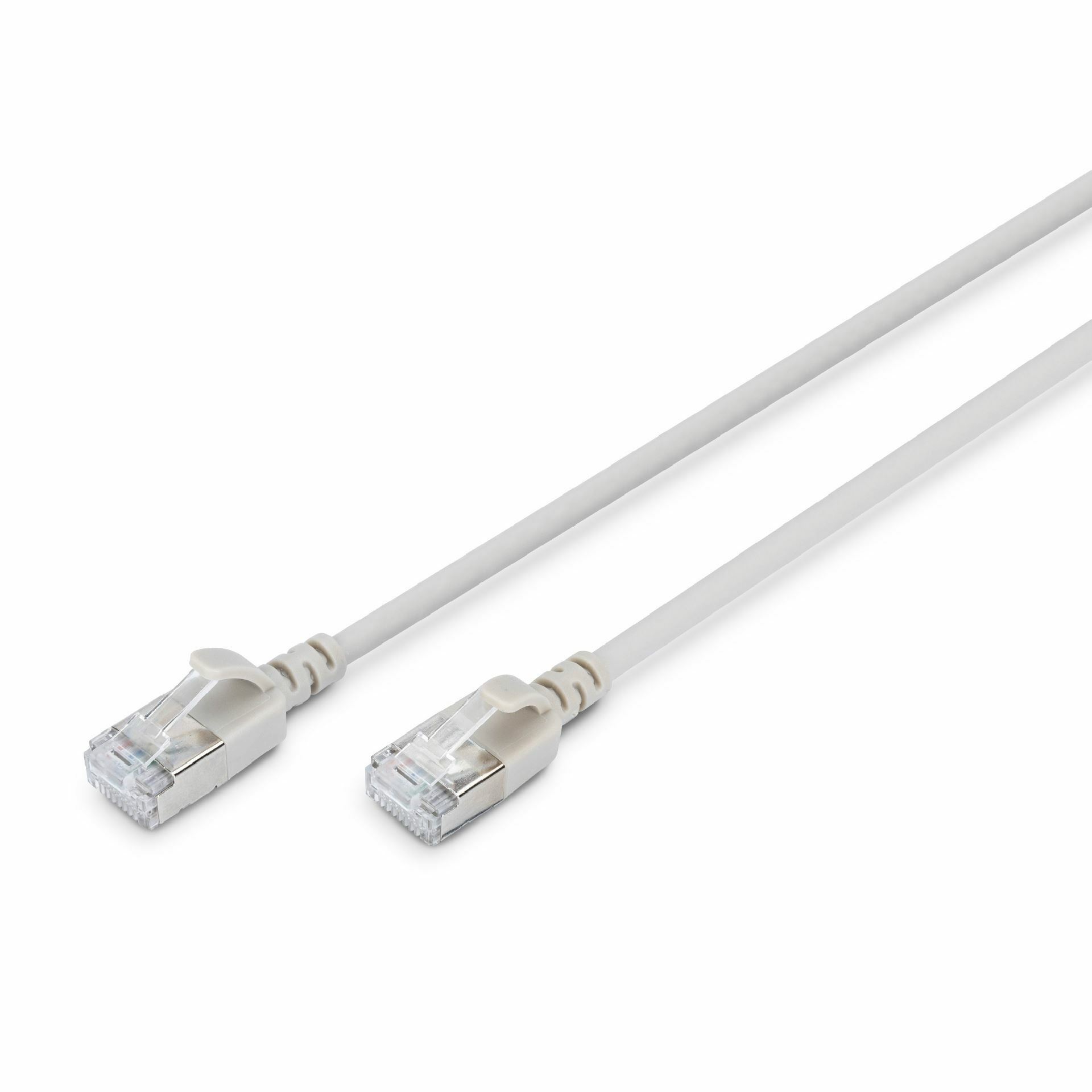 Digitus patch slim FTP CAT.6A 1m siv