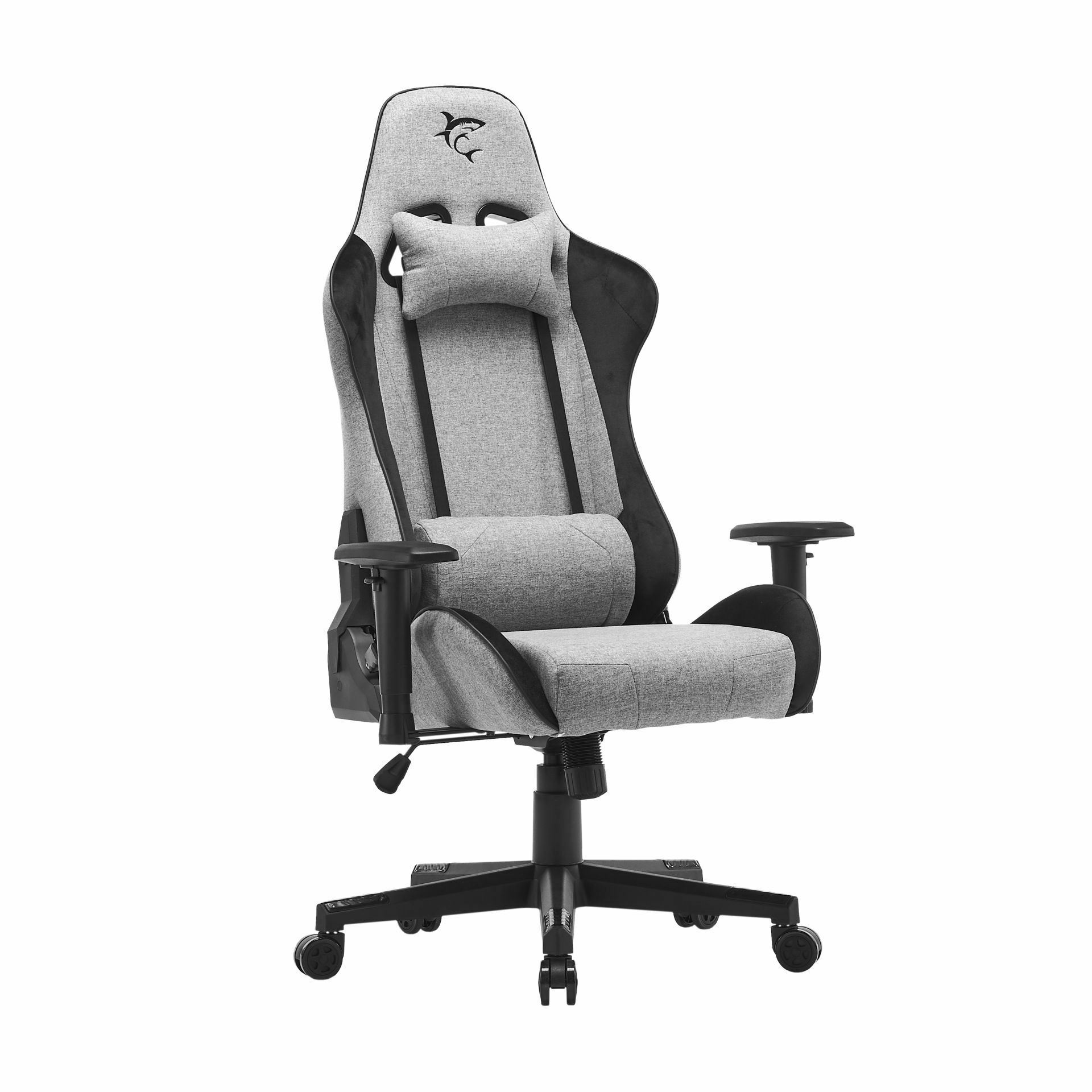 WHITE SHARK gaming stol IMOLA sivo/črn - slika 2