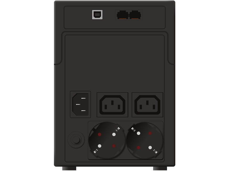 POWERWALKER VI 1200 SHL Line Interactive 1200VA 600W HID UPS brezprekinitveno napajanje - slika 2