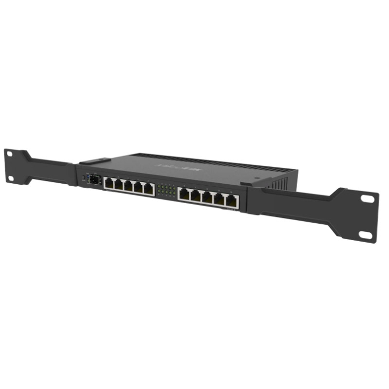 MIKROTIK RB4011iGS+RM 10-port 10x Gigabit PoE RJ45 SFP+ 1U žični usmerjevalnik-router - slika 2