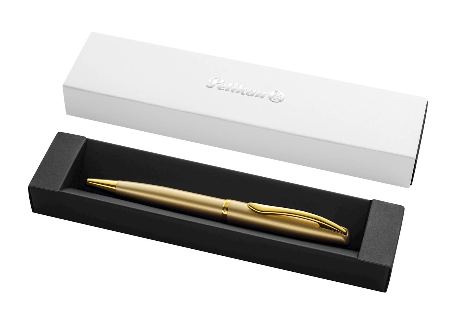 Pelikan kemični svinčnik Jazz Noble Elegance v darilni škatli - Zlat - slika 2