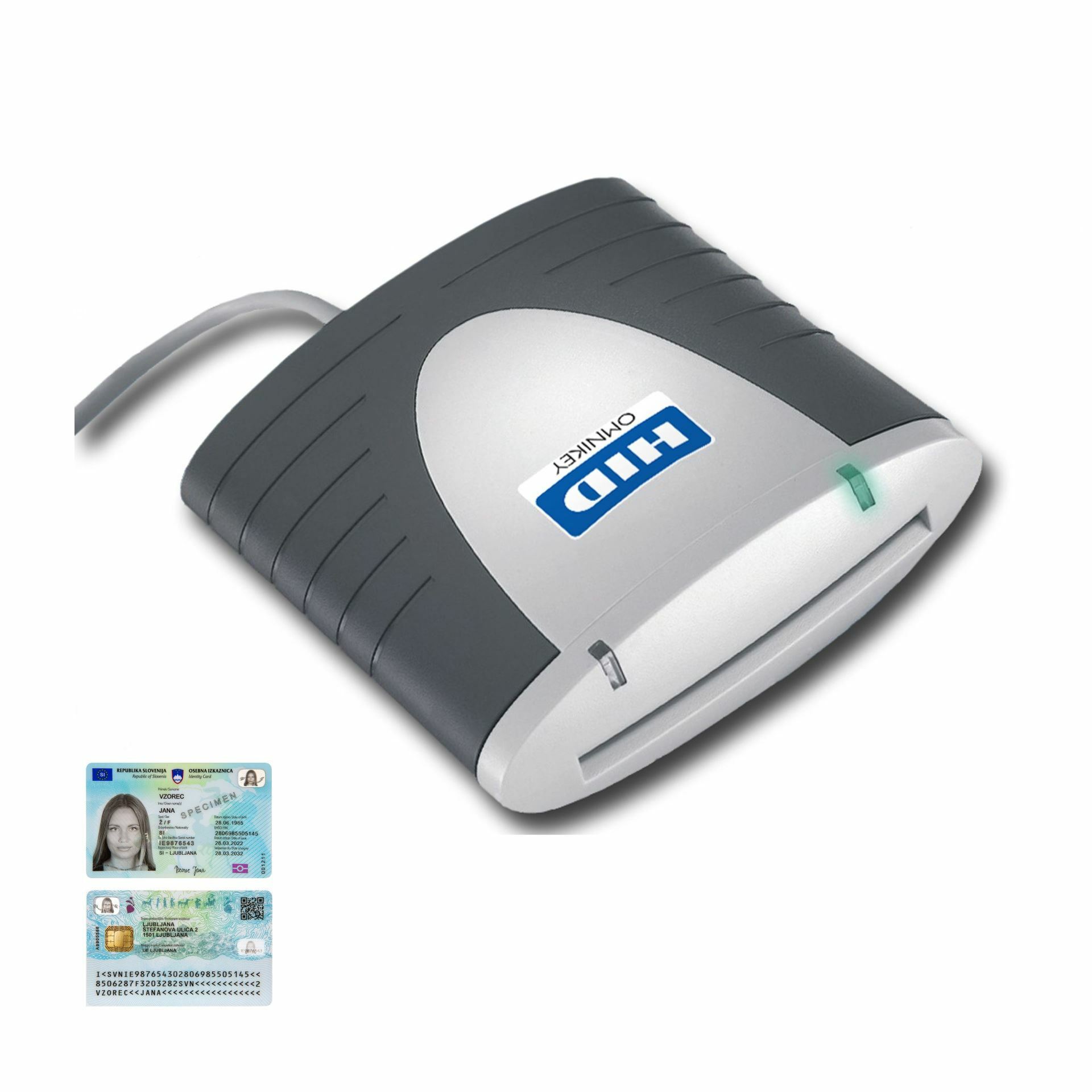 Čitalec pametnih kartic HID Omnikey 3121 USB