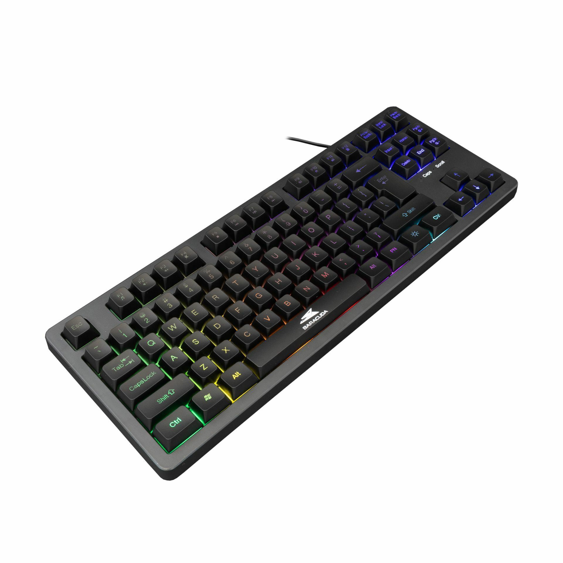 BARACUDA tipkovnica USB črna gaming BGK-01114 KRILL-B - slika 2