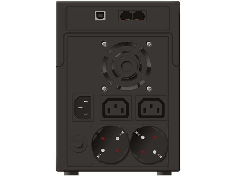 POWERWALKER VI 2200 SH HID Line Interactive 2200VA 1200W UPS brezprekinitveno napajanje - slika 2