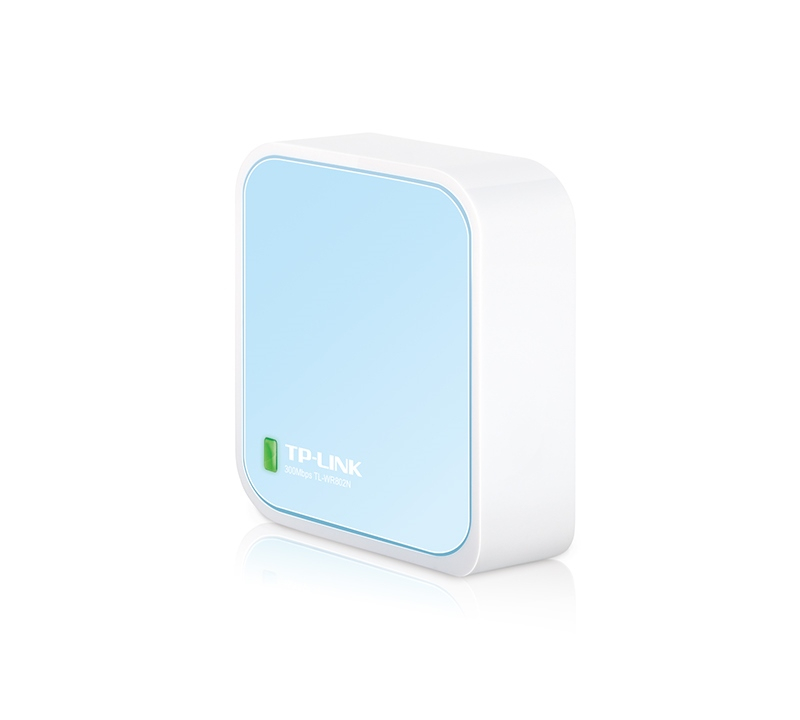 TP-LINK TL-WR802N N300 nano brezžični usmerjevalnik/dostopna točka-router/AP - slika 2