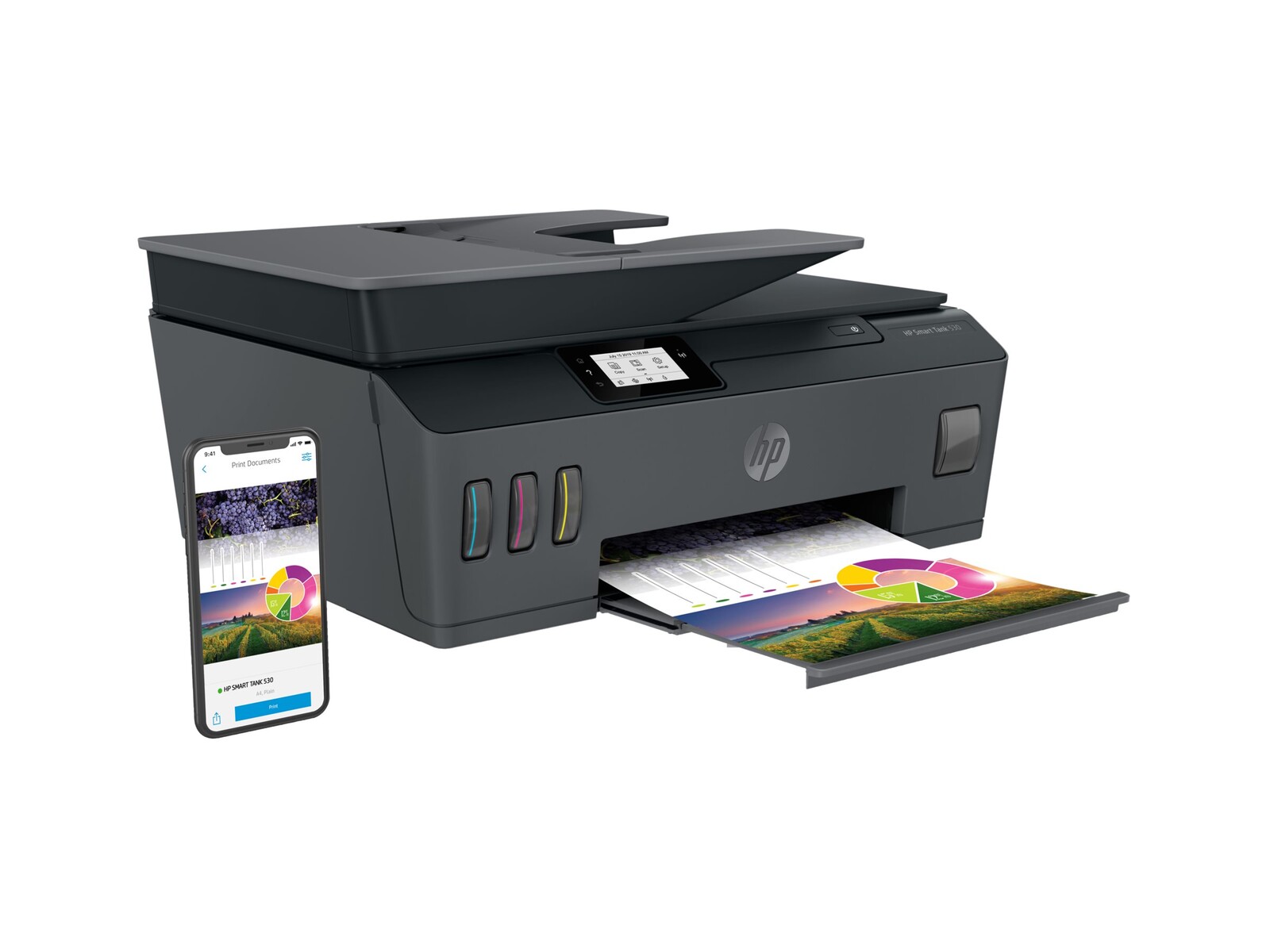HP Smart Tank 530 AiO Printer 11ppm