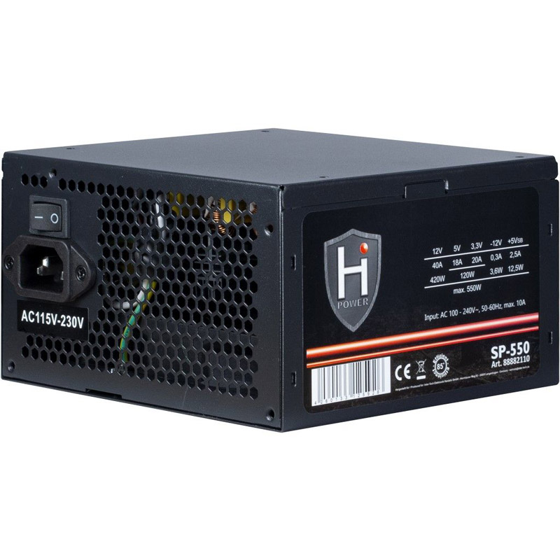 INTER-TECH HIPOWER SP-550 ATX napajalnik - slika 2