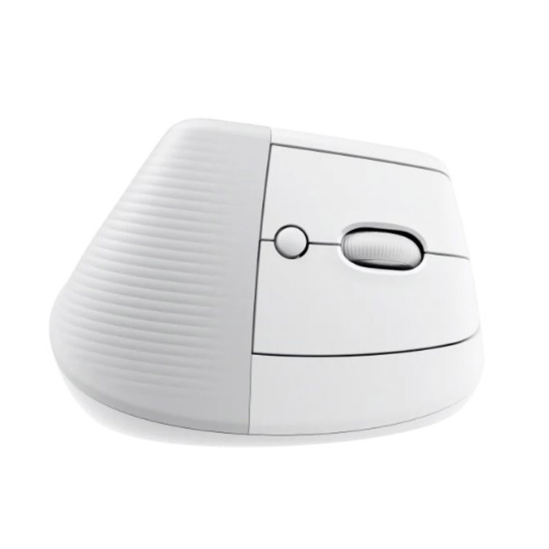LOGITECH Lift vertical ergonomična brezžična optična mini bela miška - slika 2