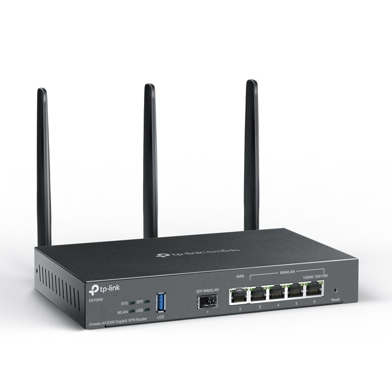 TP-LINK Omada ER706W AX3000 Gigabit VPN usmerjevalnik router - slika 2