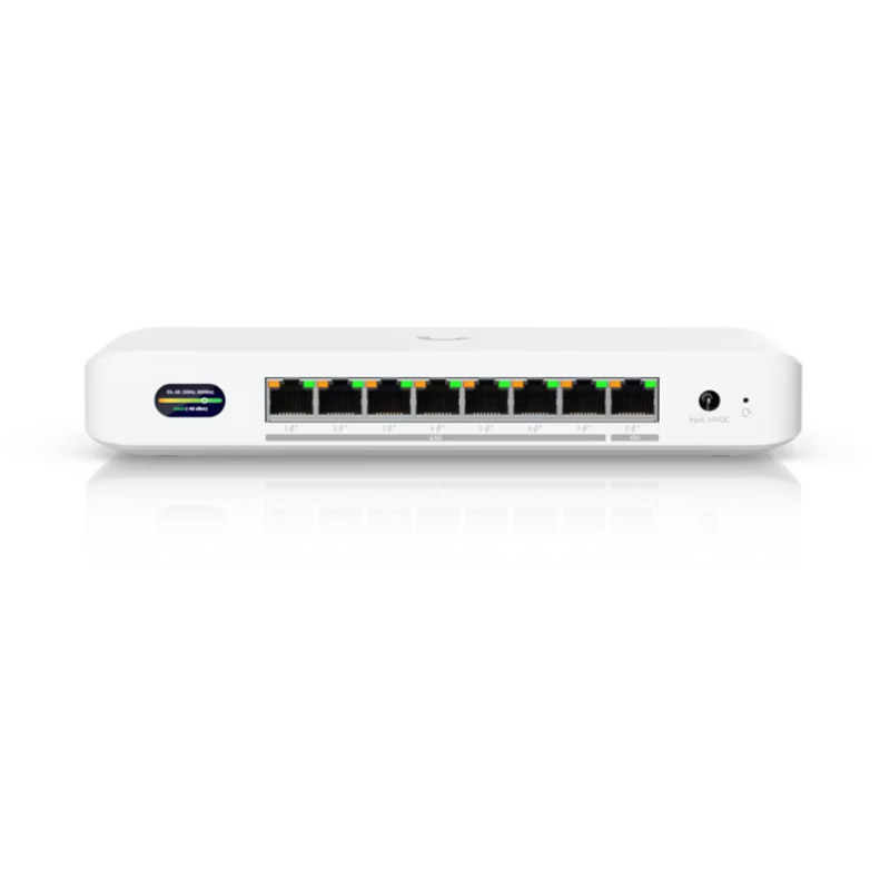 UBIQUITI Device Bridge Switch 8-Port 2.5G (1x 10GbE) (8x PoE+) RJ45 WiFi 7 managed mrežno stikalo switch UDB-Switch
