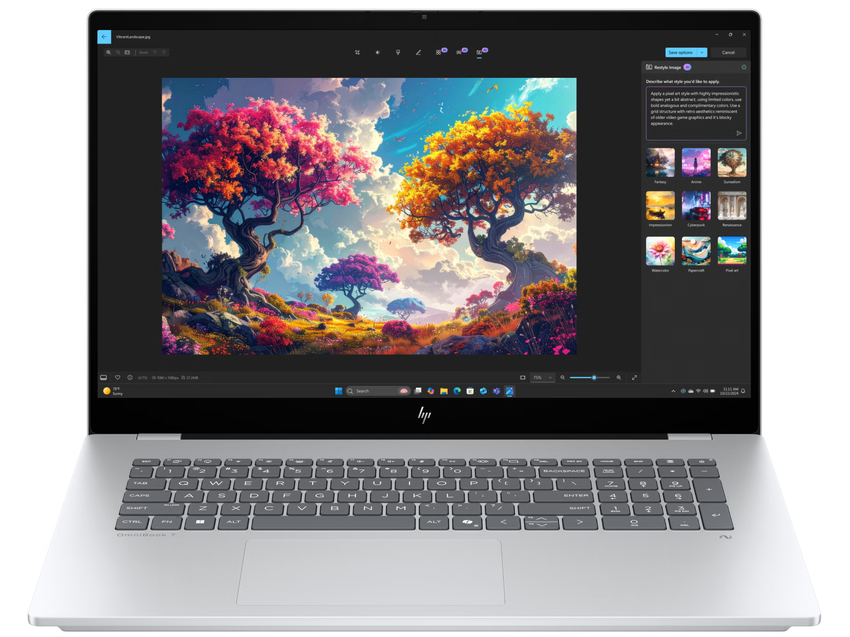 Prenosnik HP OmniBook 7 NGAI 17-dc0002nf | U5 226V | Arc 130V (8GB) / Ultra 5 / RAM 16 GB / SSD Disk / 17,3″ FHD