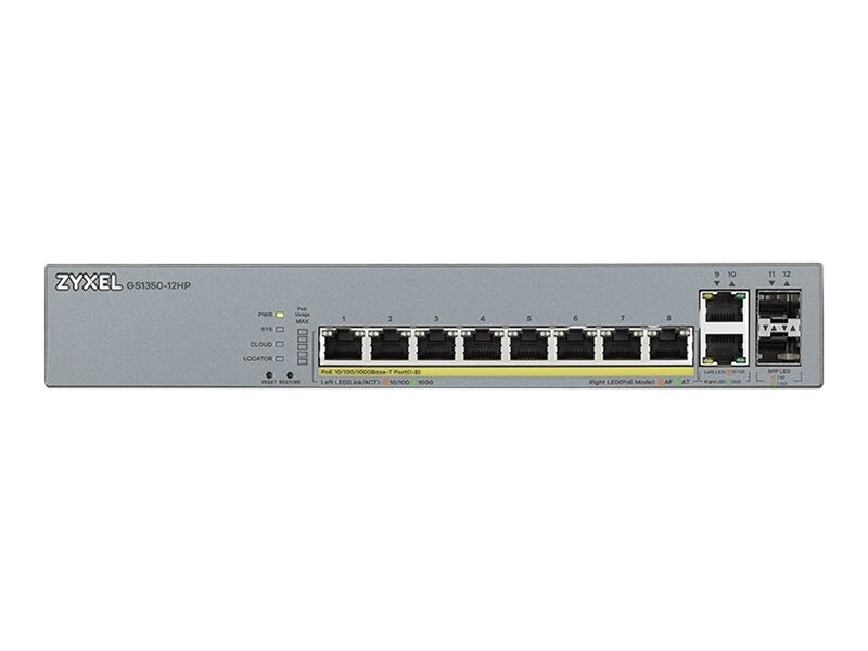 ZYXEL GS1350-12HP webman.CCTV PoE sw. - slika 2