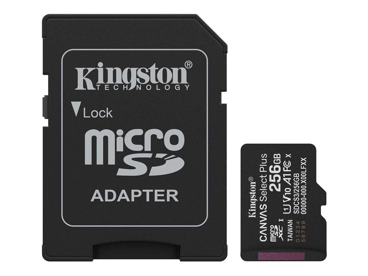 KINGSTON 256GB microSDXC Canvas Select