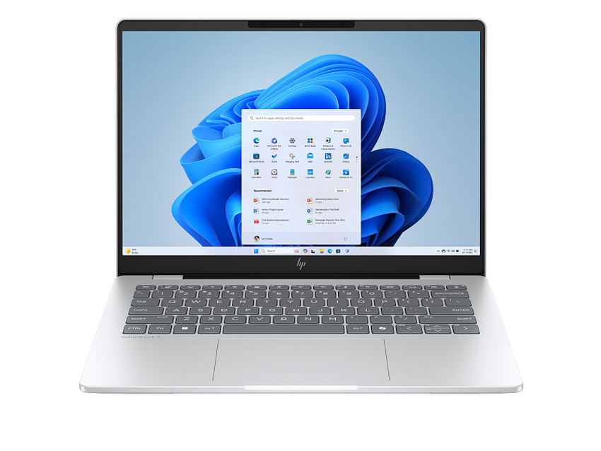 Prenosnik HP OmniBook 7 AI 14-fr0000nf | U7-255H | 32GB RAM | SSD 1TB | W11H / Core Ultra 7 / RAM 32 GB / SSD Disk / 14,0″ WUXGA