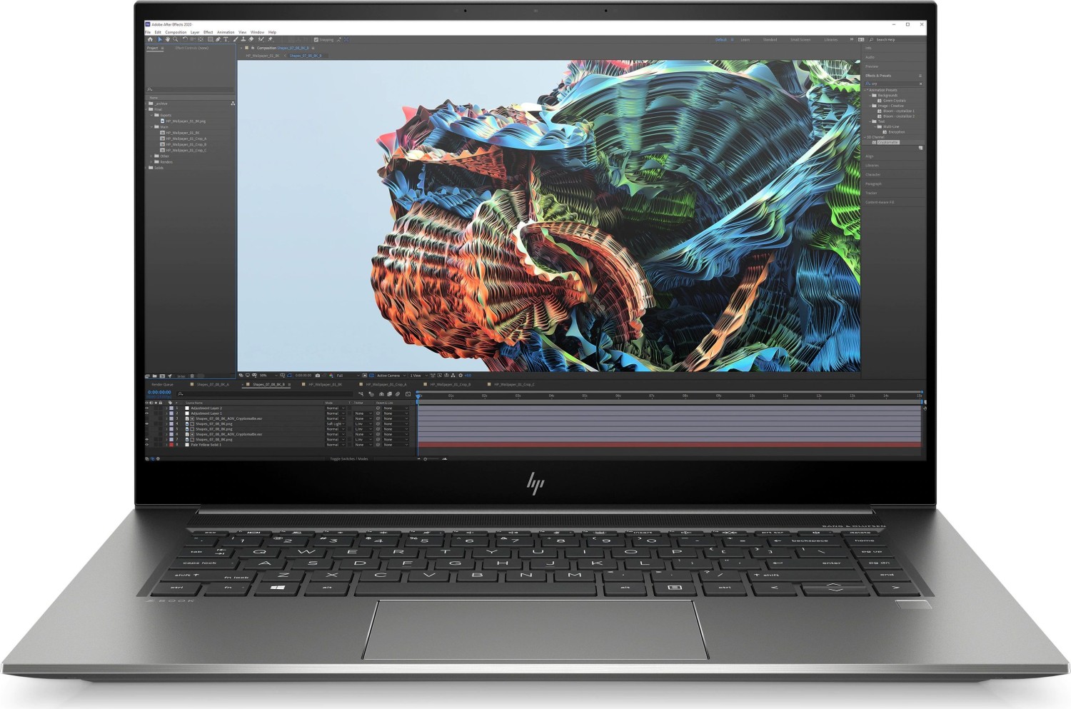 Prenosnik HP Zbook Studio G8 / i7 / RTX A2000 / RAM 32 GB / 256GB SSD / 15,6″ FHD