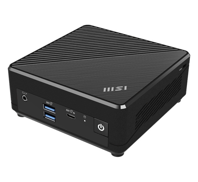 Mini namizni računalnik MSI Cubi N ADL S-225BEU Intel N100 / 8GB / 512GB SSD / WiFi 5 + BT 5.0 / 2x1Gbps / Windows 11 Pro / črn