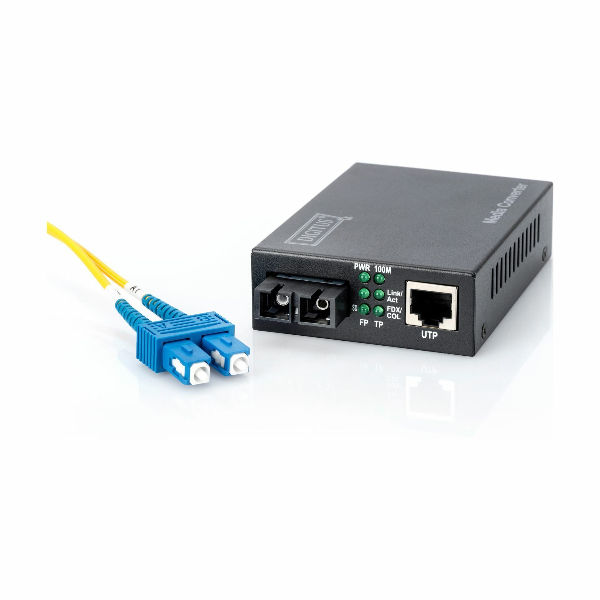 Digitus pretvornik FO-UTP 10/100 SC SM DN-82021-1 - slika 2